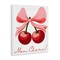 Stupell Industries Mon Cheri Bow Cherries Canvas, design by Marcus Prime